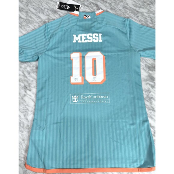Adidas Messi Inter Miami FC Women's medium Jersey 2024 JE8080 New Authentic NEW - Picture 3 of 7